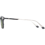 Mana'olana, Shiny Transparent Grey and Silver/Maui HT Polarised Lenses