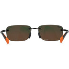 Lanakila, Shiny Light Ruthenium/Hawaii Lava Mirror Polarised Lenses