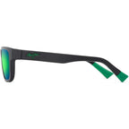 Keola, Matte Black/Maui Green Polarised Lenses