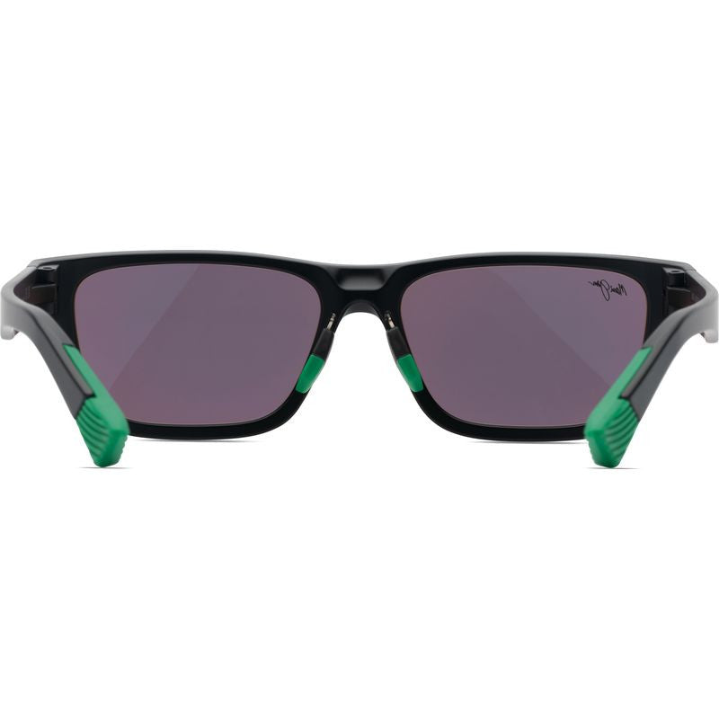 Keola, Matte Black/Maui Green Polarised Lenses