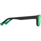 Keola, Matte Black/Maui Green Polarised Lenses