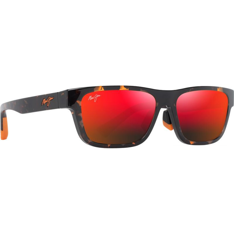 Keola, Shiny Dark Havana/Hawaii Lava Polarised Lenses