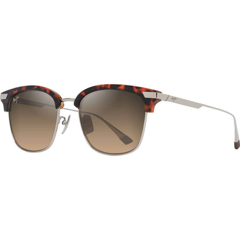 Kalaunu Alt Fit, Shiny Reddish Havana and Silver/HCL Bronze Polarised Lenses
