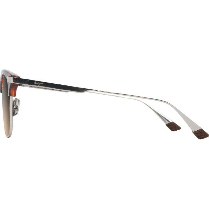 Kalaunu Alt Fit, Shiny Reddish Havana and Silver/HCL Bronze Polarised Lenses