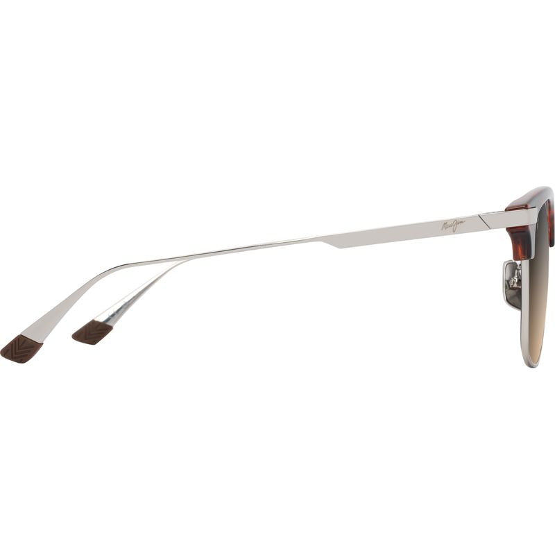Kalaunu Alt Fit, Shiny Reddish Havana and Silver/HCL Bronze Polarised Lenses