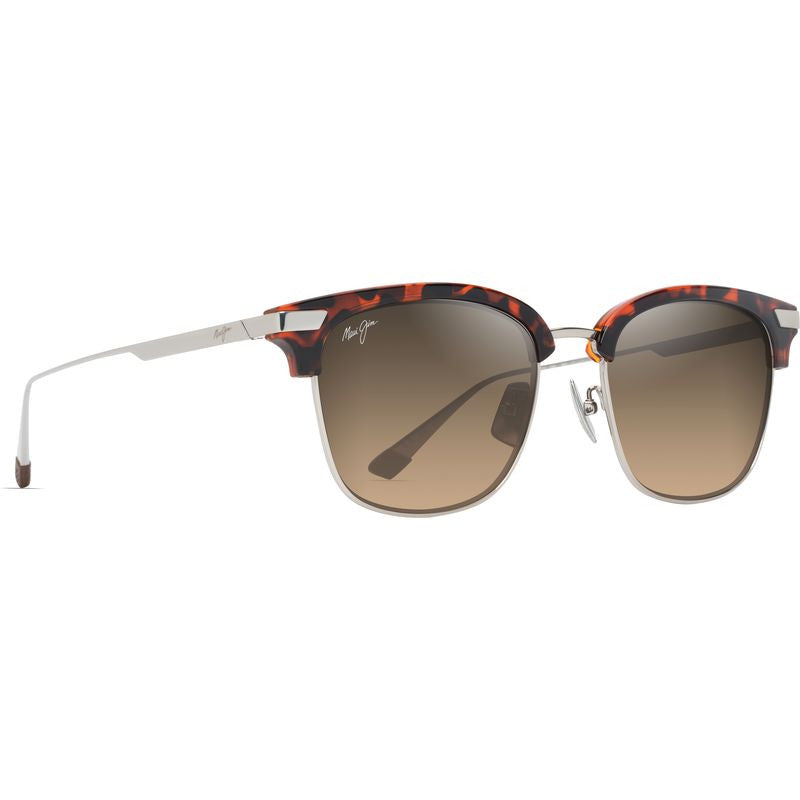 Kalaunu Alt Fit, Shiny Reddish Havana and Silver/HCL Bronze Polarised Lenses
