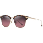 Kalaunu Alt Fit, Shiny Dark Havana and Gold/Maui Rose Polarised Lenses