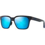 Punikai, Shiny Black/Blue Hawaii Polarised Lenses