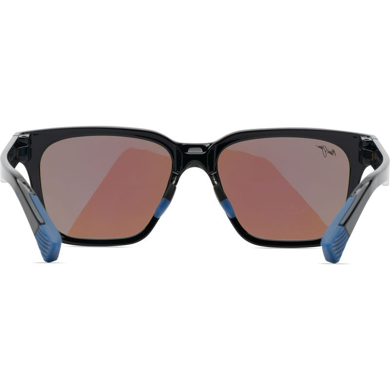 Punikai, Shiny Black/Blue Hawaii Polarised Lenses