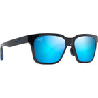 Punikai, Shiny Black/Blue Hawaii Polarised Lenses