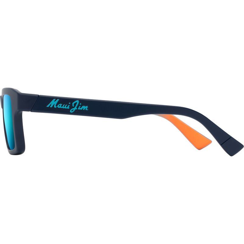 Kahiko, Matte Dark Blue/Blue Hawaii Polarised Lenses