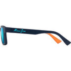 Kahiko, Matte Dark Blue/Blue Hawaii Polarised Lenses