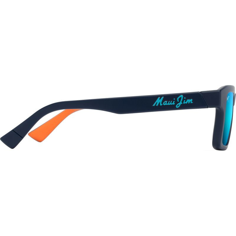 Kahiko, Matte Dark Blue/Blue Hawaii Polarised Lenses