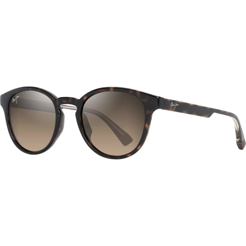 Hiehie, Shiny Dark Havana with Transparent Yellow/HCL Bronze Gradient Polarised Glass Lenses