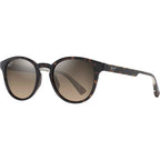 Hiehie, Shiny Dark Havana with Transparent Yellow/HCL Bronze Gradient Polarised Glass Lenses