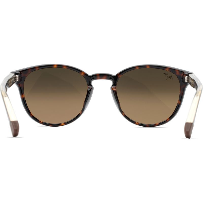 Hiehie, Shiny Dark Havana with Transparent Yellow/HCL Bronze Gradient Polarised Glass Lenses