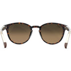 Hiehie, Shiny Dark Havana with Transparent Yellow/HCL Bronze Gradient Polarised Glass Lenses