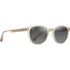 Hiehie, Shiny Transparent Yellow/Neutral Grey Gradient Polarised Glass Lenses