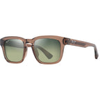Maluhia, Shiny Transparent Light Brown/Maui HT Glass Polarised Lenses
