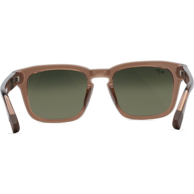 Maluhia, Shiny Transparent Light Brown/Maui HT Glass Polarised Lenses