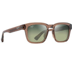 Maluhia, Shiny Transparent Light Brown/Maui HT Glass Polarised Lenses