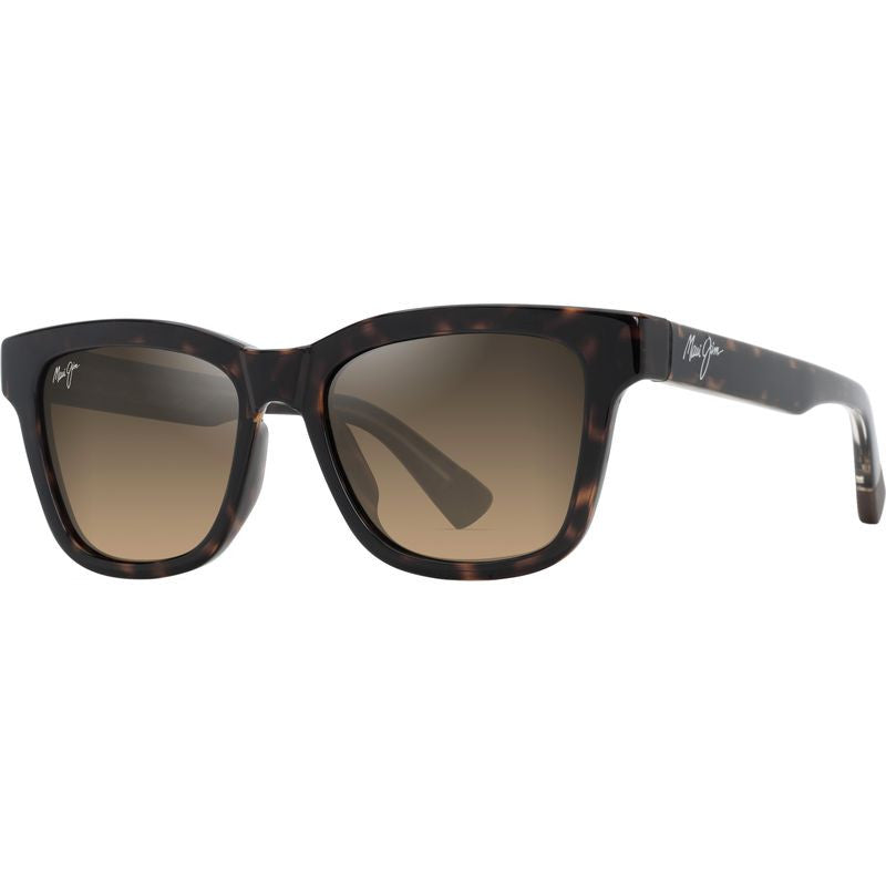 Hanohano, Shiny Dark Havana with Transparent Yellow/HCL Bronze Glass Polarised Lenses