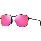 Piwai Alt Fit, Matte Black/Maui Sunrise Polarised Lenses