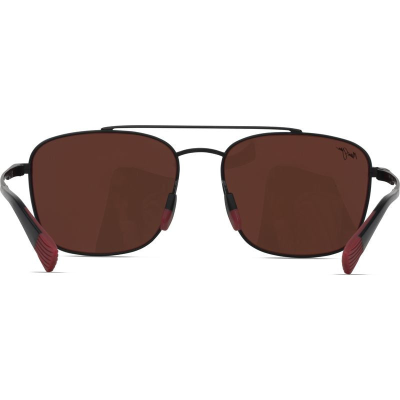 Piwai Alt Fit, Matte Black/Maui Sunrise Polarised Lenses