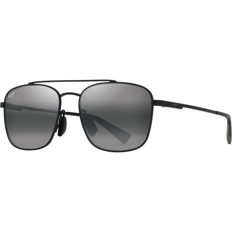 Piwai Alt Fit, Matte Black and Grey/Neutral Grey Polarised Lenses