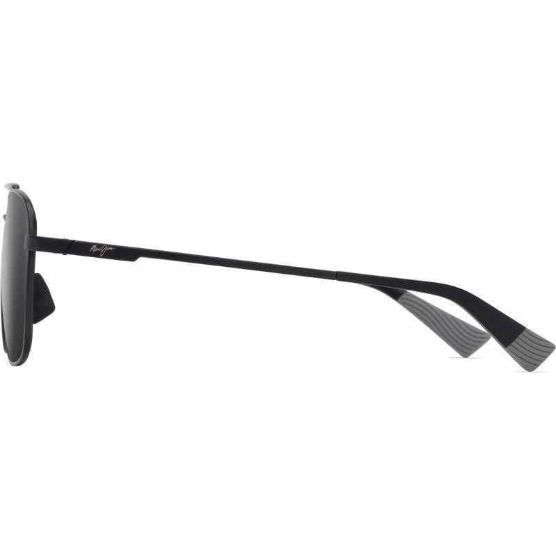 Piwai Alt Fit, Matte Black and Grey/Neutral Grey Polarised Lenses