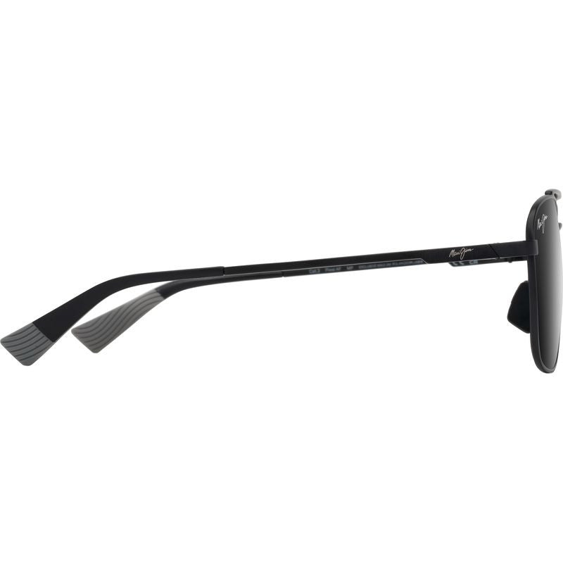 Piwai Alt Fit, Matte Black and Grey/Neutral Grey Polarised Lenses