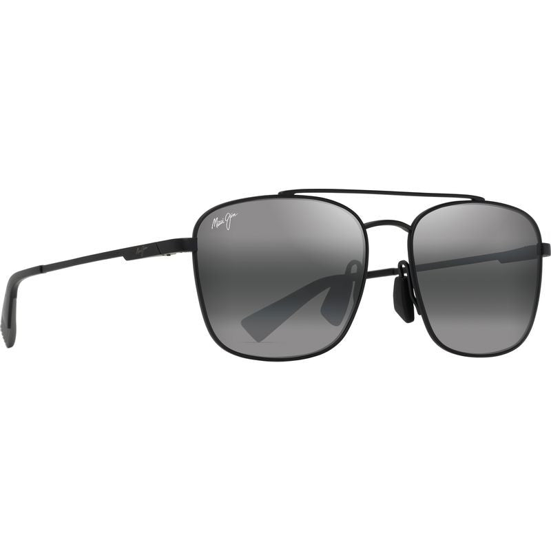 Piwai Alt Fit, Matte Black and Grey/Neutral Grey Polarised Lenses