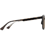 Ku'ikahi Alt Fit, Shiny Dark Havana and Transparent Yellow/HCL Bronze Glass Polarised Lenses