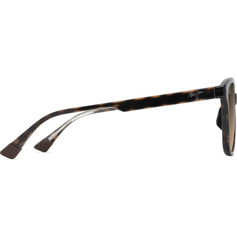 Ku'ikahi Alt Fit, Shiny Dark Havana and Transparent Yellow/HCL Bronze Glass Polarised Lenses