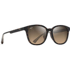 Ku'ikahi Alt Fit, Shiny Dark Havana and Transparent Yellow/HCL Bronze Glass Polarised Lenses