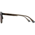 Ku'ikahi Alt Fit, Shiny Transparent Green/Maui Rose Polarised Glass Lenses