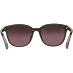 Ku'ikahi Alt Fit, Shiny Transparent Green/Maui Rose Polarised Glass Lenses