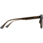 Ku'ikahi Alt Fit, Shiny Transparent Green/Maui Rose Polarised Glass Lenses