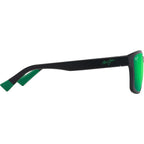 Lehiwa Alt Fit, Matte Black/Maui Green Polarised Lenses