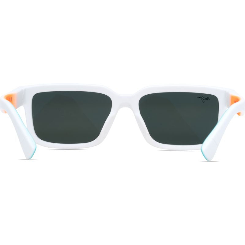 Hiapo Alt Fit, Matte White/Neutral Grey Polarised Lenses