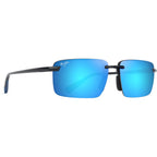 Laulima Alt Fit, Shiny Black/Blue Hawaii Polarised Lenses