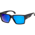 Cruze, Matte Black/Blue Mirror Polarised Glass Lenses