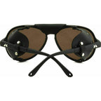 Explorer, Matte Black/Blue Mirror HDIR Polarised Glass Lenses