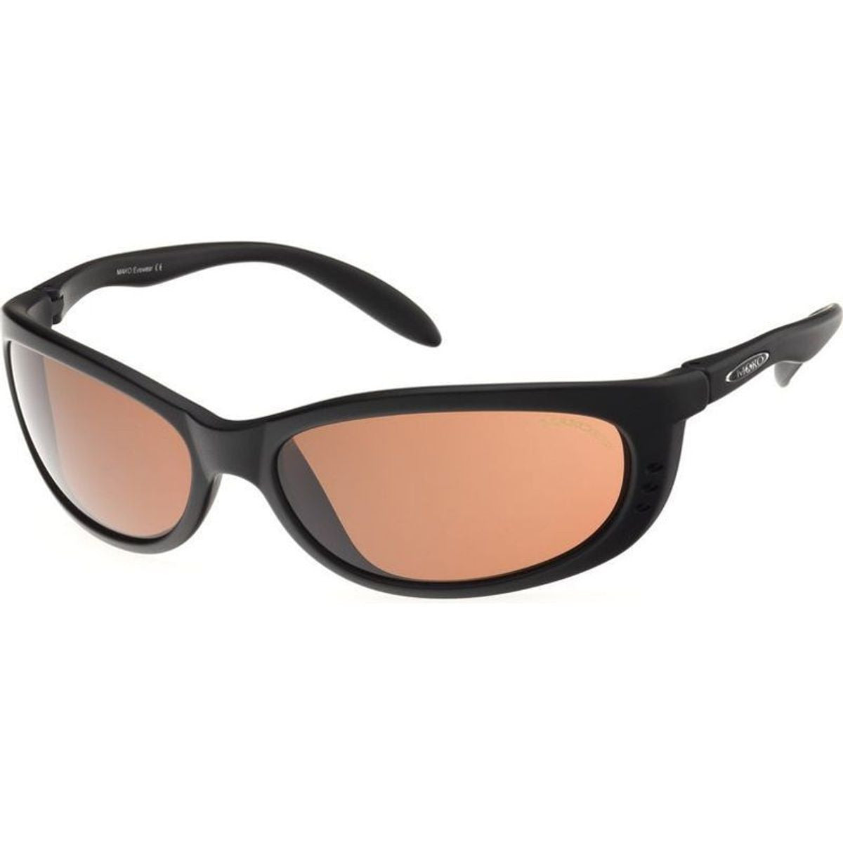 Sleek XL, Matte Black/Glass Copper Photochromic Polarised Lenses
