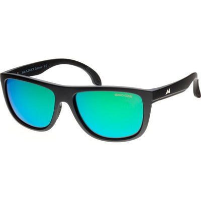Tidal, Black/Rose Green Mirror Glass Polarised Lenses