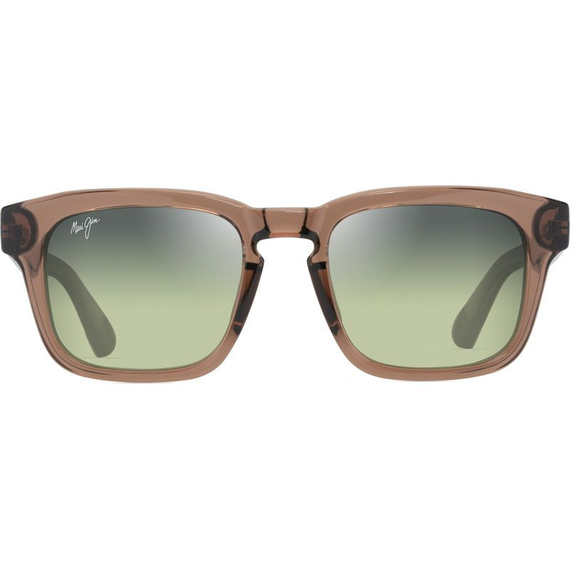 Maluhia, Shiny Transparent Light Brown/Maui HT Glass Polarised Lenses