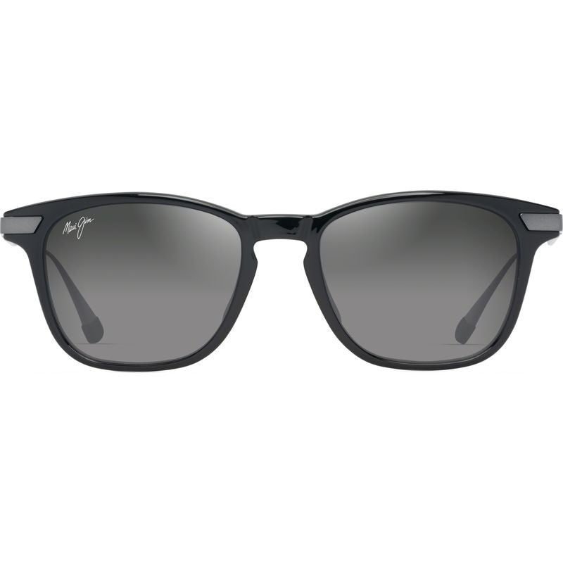 Mana'olana, Shiny Black and Gunmetal/Neutral Grey Polarised Lenses