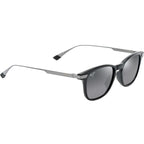 Mana'olana, Shiny Black and Gunmetal/Neutral Grey Polarised Lenses
