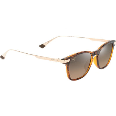 Mana'olana, Shiny Dark Havana and Gold/HCL Bronze Polarised Lenses