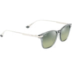 Mana'olana, Shiny Transparent Grey and Silver/Maui HT Polarised Lenses